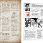Publikacja Mięso - Uniwersytecka Propaganda Sztuki - jedna ze stron czasopisma