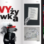 Mięso - Uniwersytecka Propaganda Sztuki Nr 1. 2023. rozkładówka wyżywka