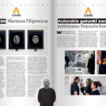 Mięso - Uniwersytecka Propaganda Sztuki Nr 1. 2023. rozkładówka A Galeria
